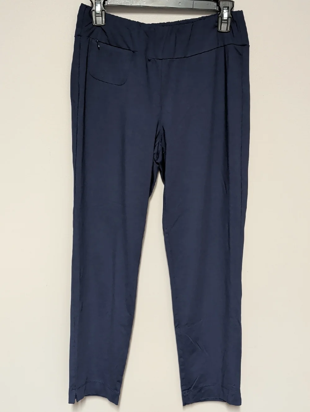 J. McLaughlin Women's Straight-Leg Pants in Navy - Picture 1 of 8